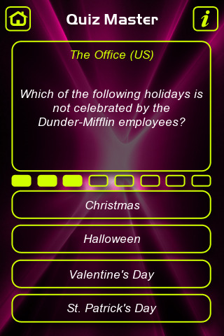 Screenshot The Office US TV Trivia Quiz Screenshot The Office US TV Trivia Quiz
